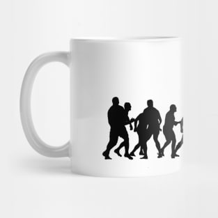 Rugby Line Out Mug